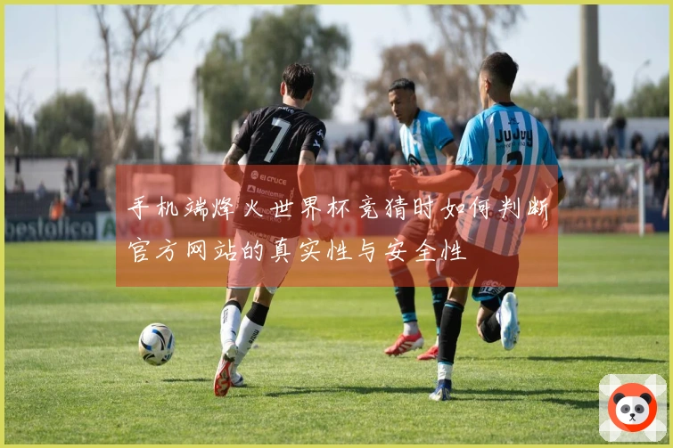 手机端烽火世界杯竞猜时如何判断官方网站的真实性与安全性