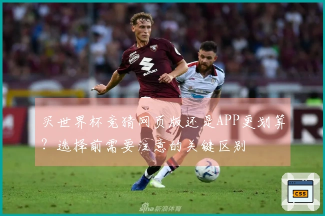 买世界杯竞猜网页版还是APP更划算？选择前需要注意的关键区别